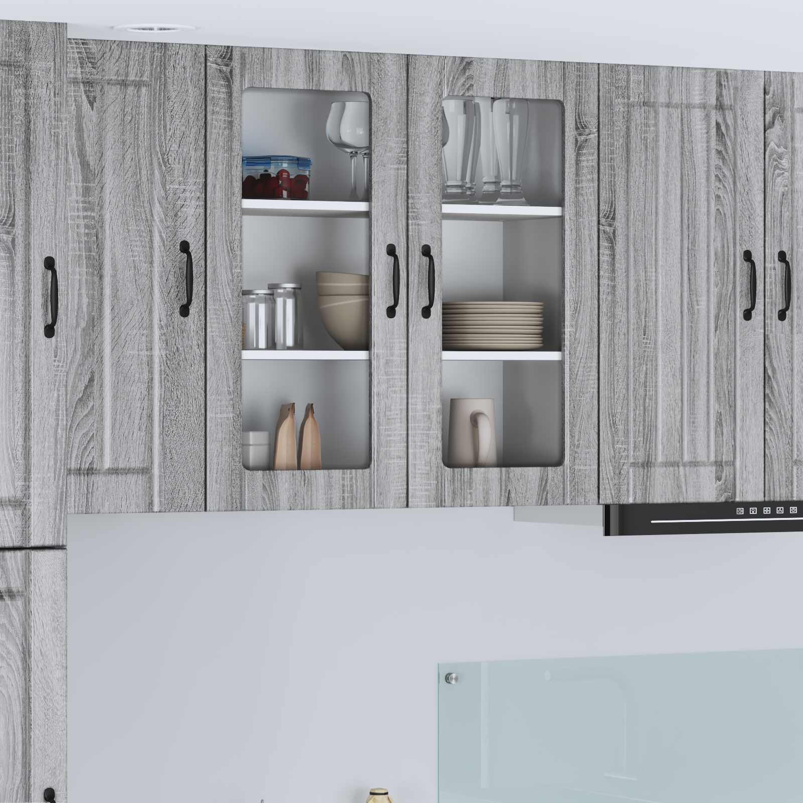 Vaatwasserpaneel Lucca Grijs sonoma 80 x 31 x 80 cm is nu te koop bij PeponiXL, paradijselijk wonen!