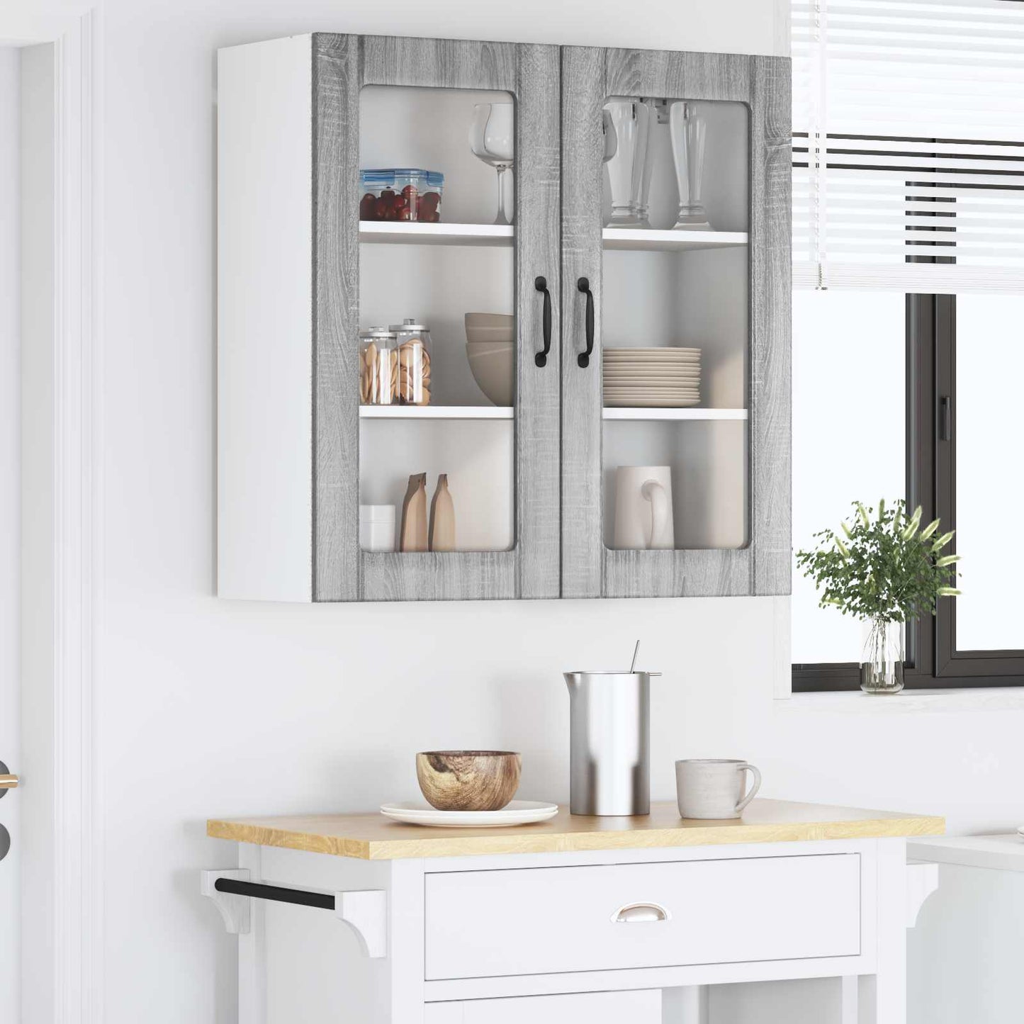 Vaatwasserpaneel Lucca Grijs sonoma 80 x 31 x 80 cm is nu te koop bij PeponiXL, paradijselijk wonen!