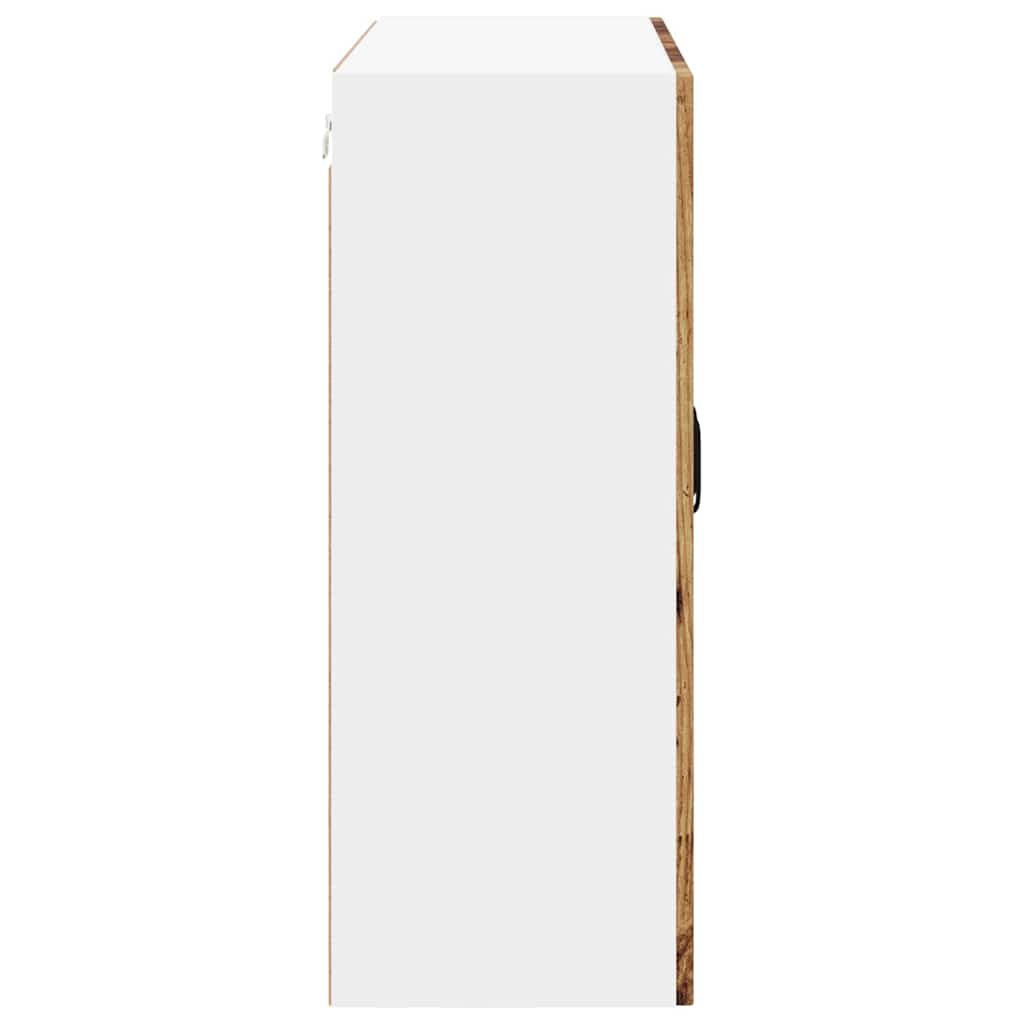 Keukenkast Oudhout 80 x 31 x 80 cm Bewerkt hout is nu te koop bij PeponiXL, paradijselijk wonen!