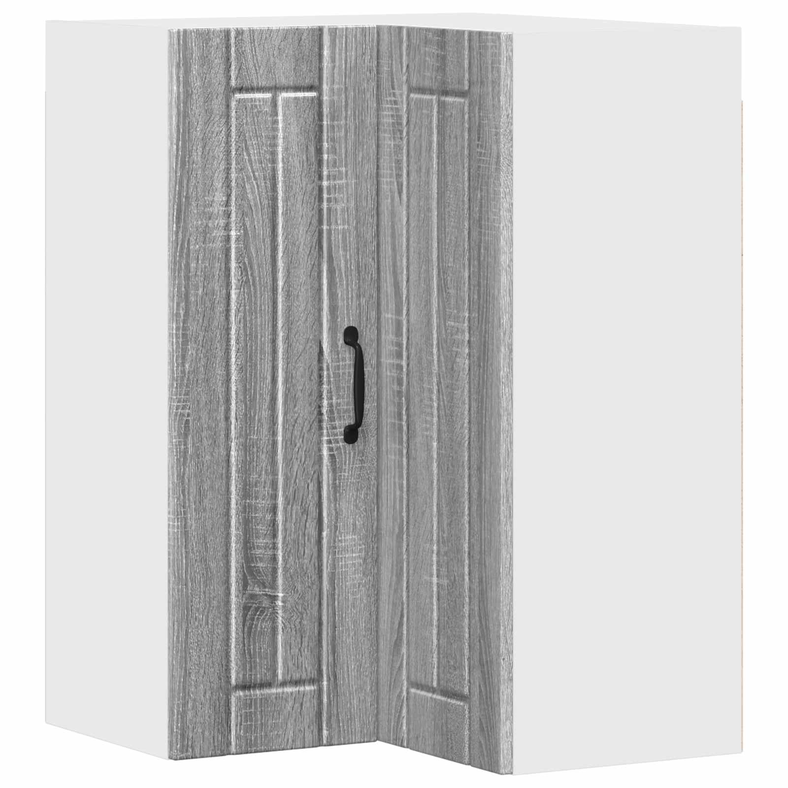 Keukenkast Grijs Sonoma 57 x 57 x 80 cm Bewerkt hout is nu te koop bij PeponiXL, paradijselijk wonen!