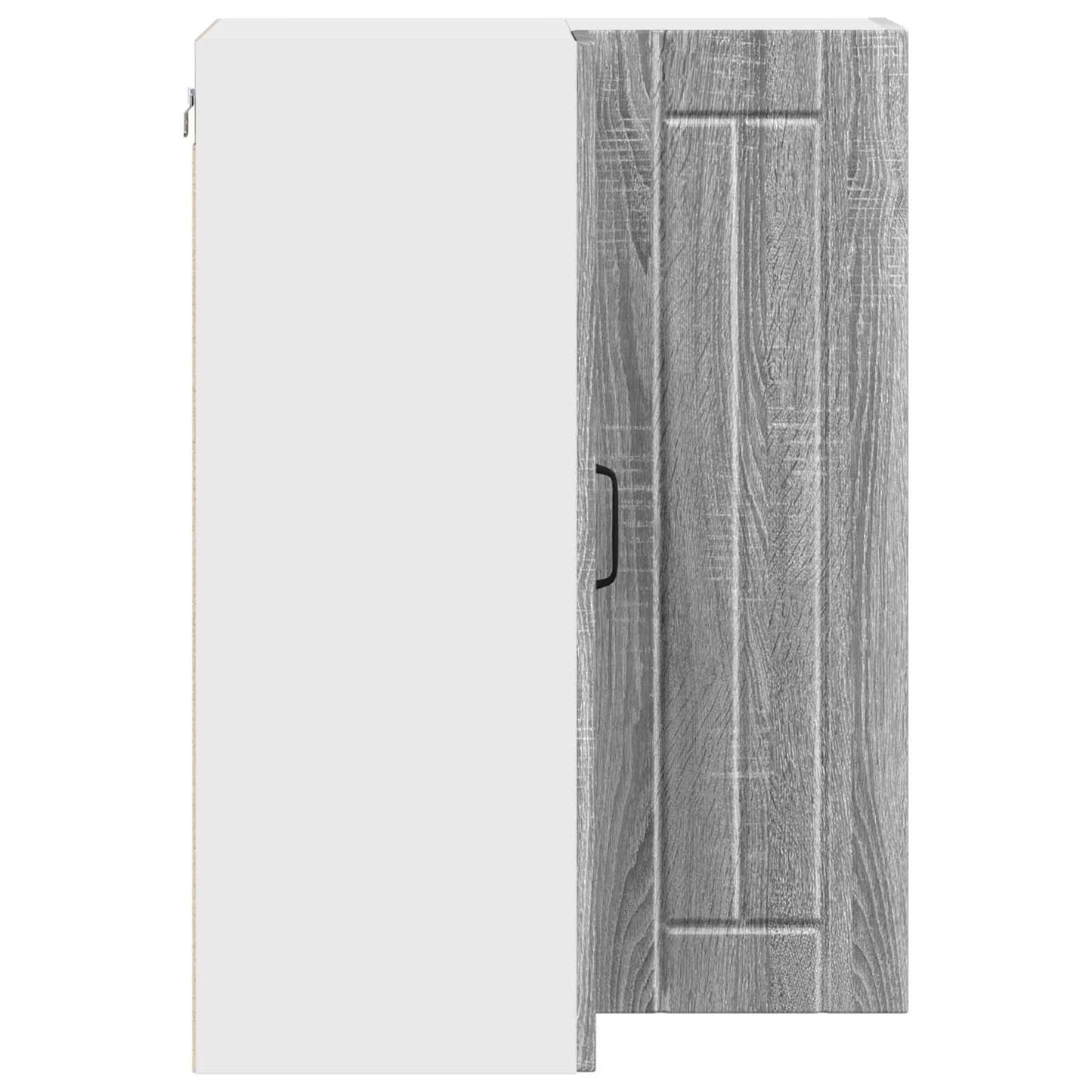 Keukenkast Grijs Sonoma 57 x 57 x 80 cm Bewerkt hout is nu te koop bij PeponiXL, paradijselijk wonen!