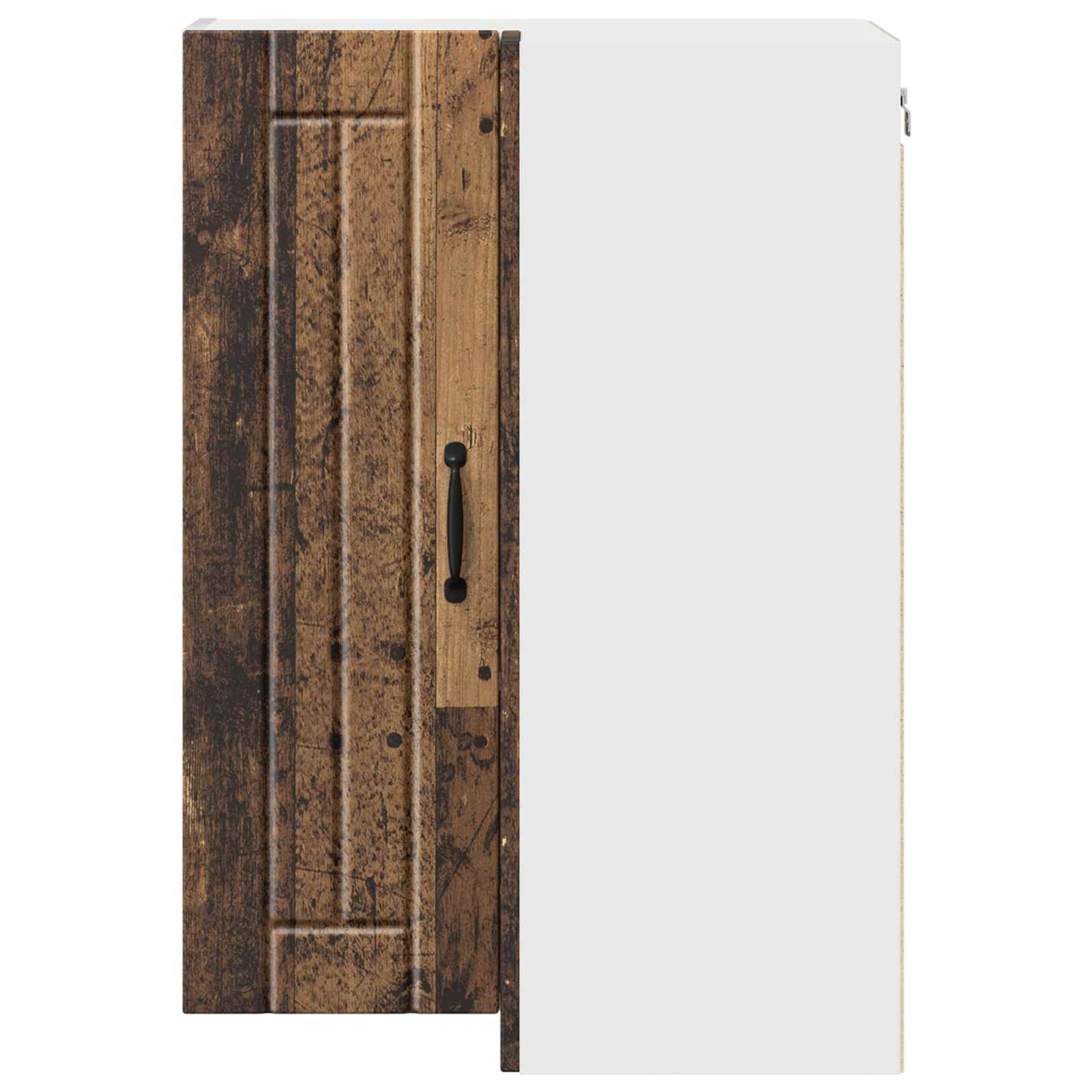 Keukenkast Oudhout 57 x 57 x 80 cm Bewerkt hout is nu te koop bij PeponiXL, paradijselijk wonen!