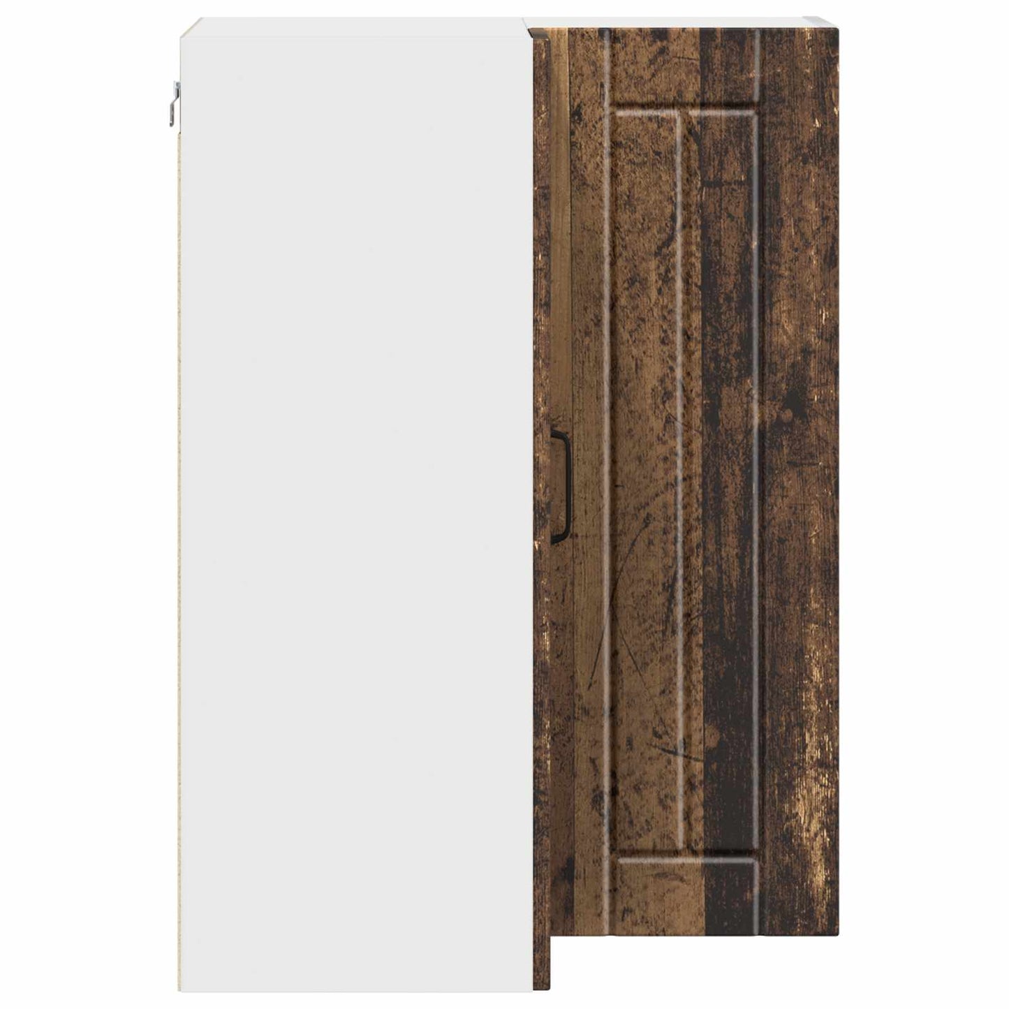 Keukenkast Oudhout 57 x 57 x 80 cm Bewerkt hout is nu te koop bij PeponiXL, paradijselijk wonen!