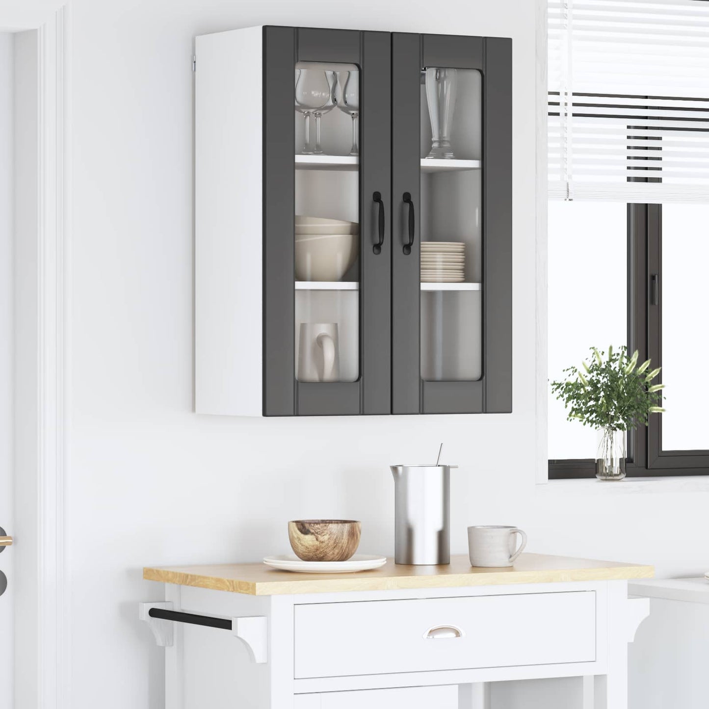 Vaatwasserpaneel Lucca Zwart 60 x 31 x 80 cm Bewerkt hout is nu te koop bij PeponiXL, paradijselijk wonen!