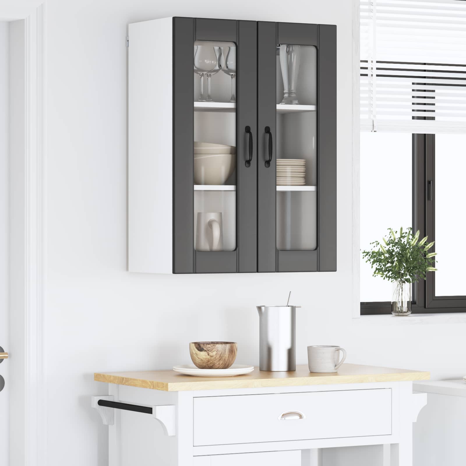 Vaatwasserpaneel Lucca Zwart 60 x 31 x 80 cm Bewerkt hout is nu te koop bij PeponiXL, paradijselijk wonen!