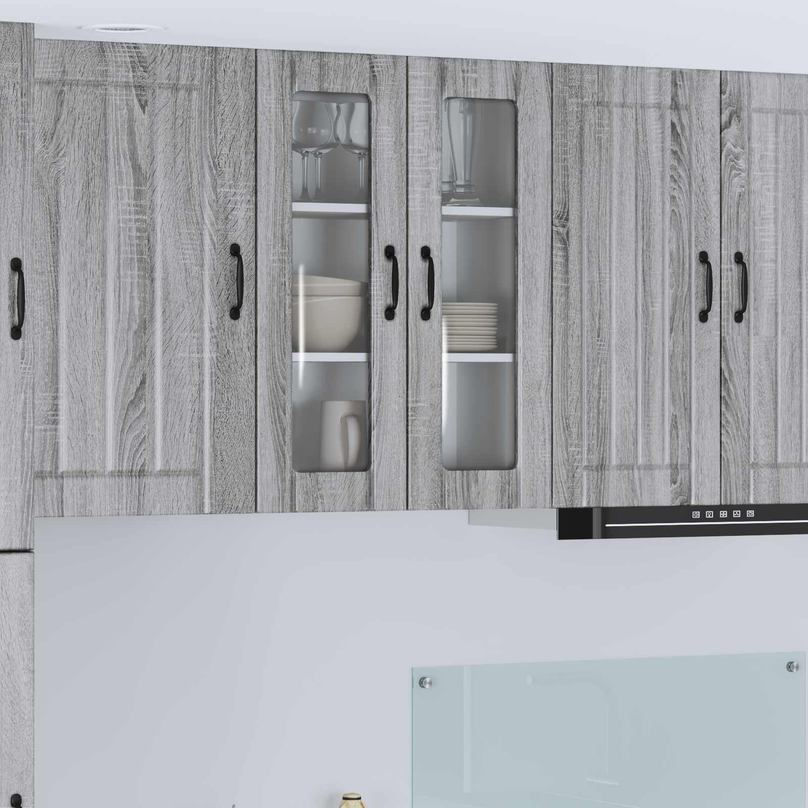 Vaatwasserpaneel Lucca Grijs sonoma 60 x 31 x 80 cm is nu te koop bij PeponiXL, paradijselijk wonen!