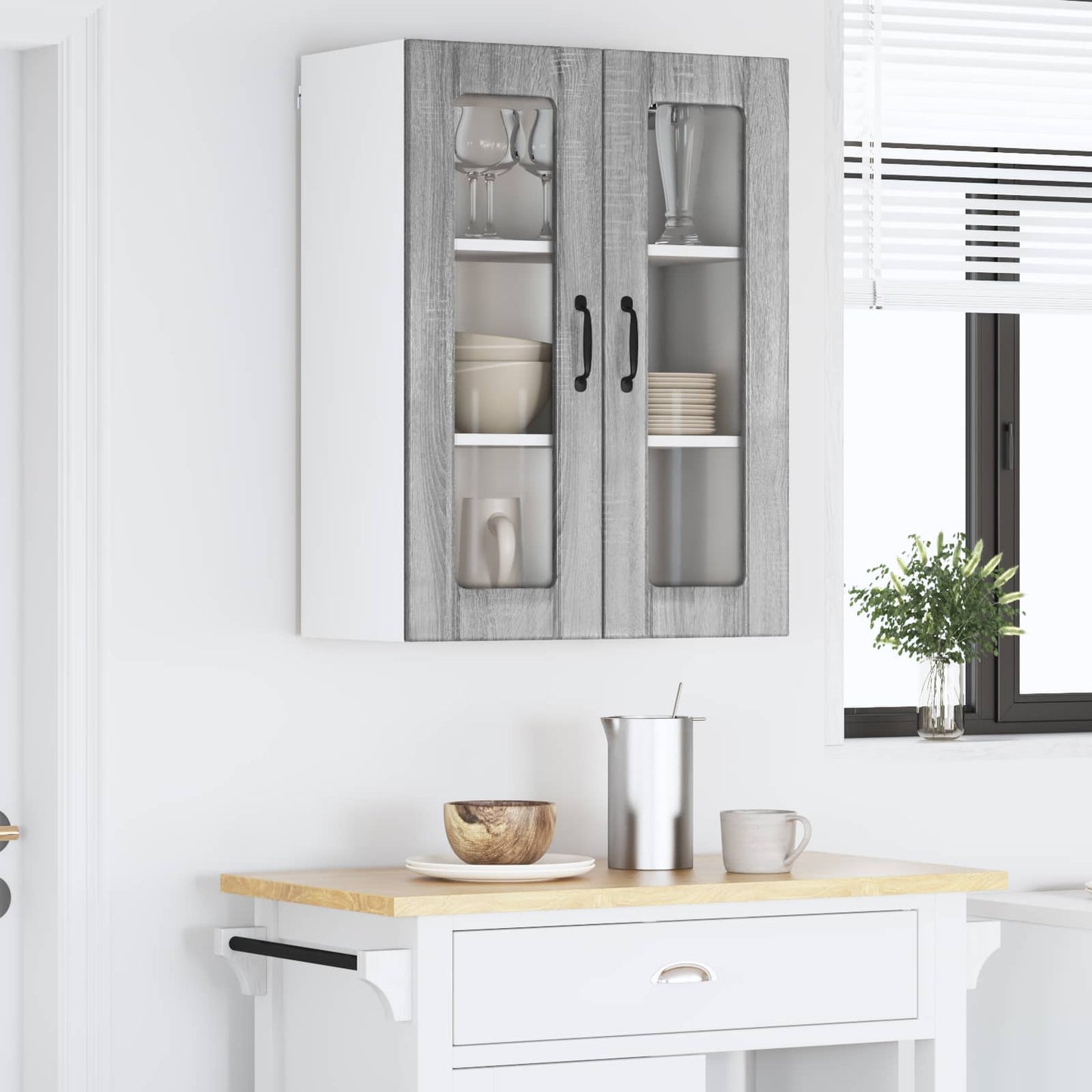 Vaatwasserpaneel Lucca Grijs sonoma 60 x 31 x 80 cm is nu te koop bij PeponiXL, paradijselijk wonen!