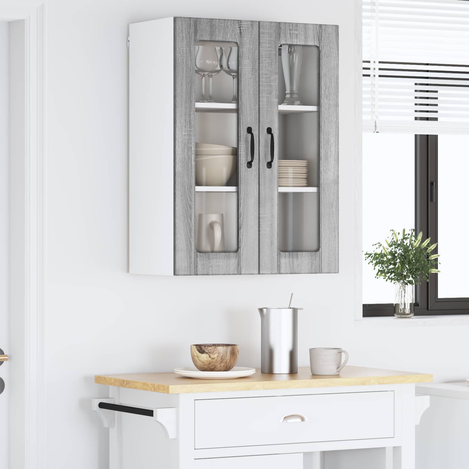 Vaatwasserpaneel Lucca Grijs sonoma 60 x 31 x 80 cm is nu te koop bij PeponiXL, paradijselijk wonen!