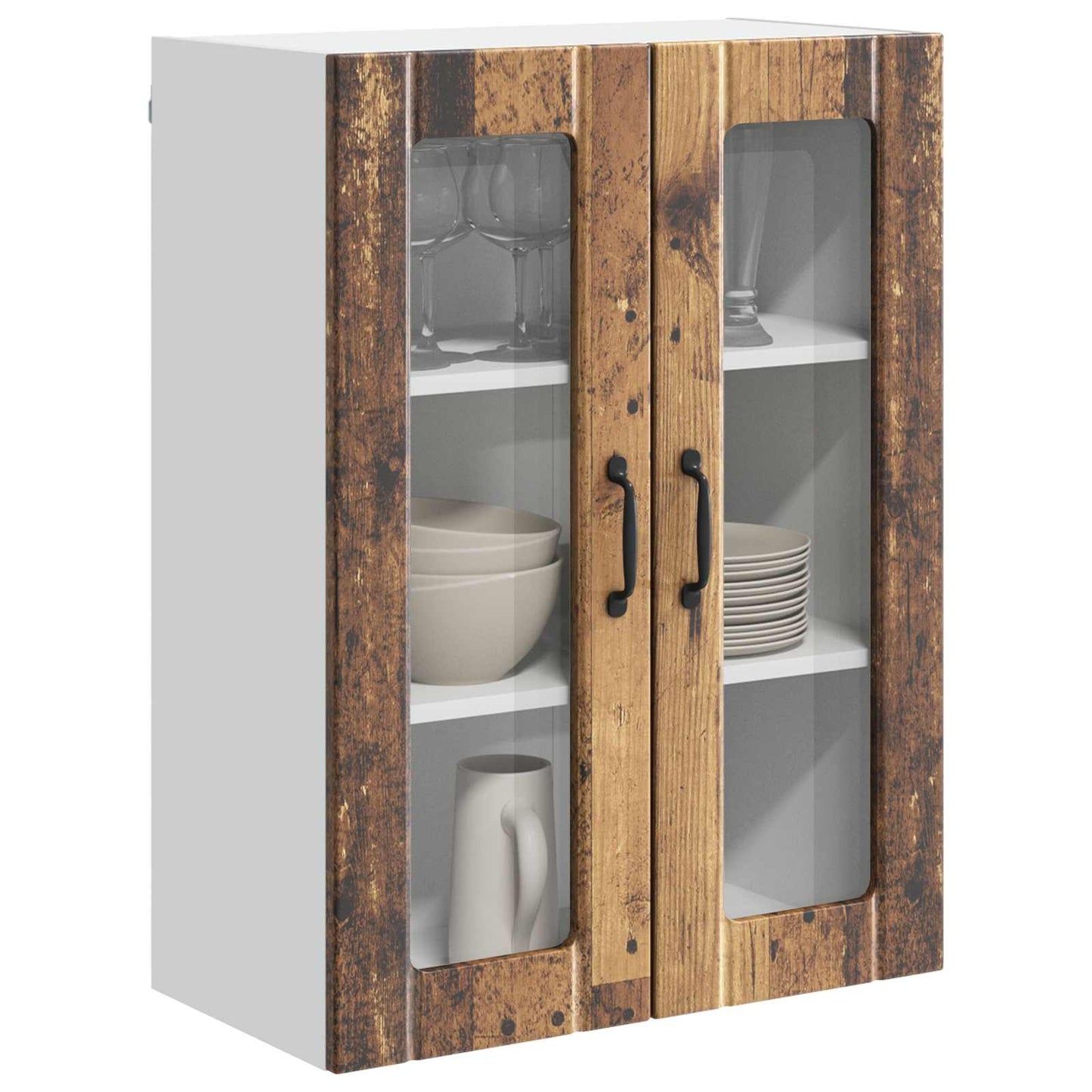 Vaatwasserpaneel Lucca Oud hout 60 x 31 x 80 cm Bewerkt hout is nu te koop bij PeponiXL, paradijselijk wonen!