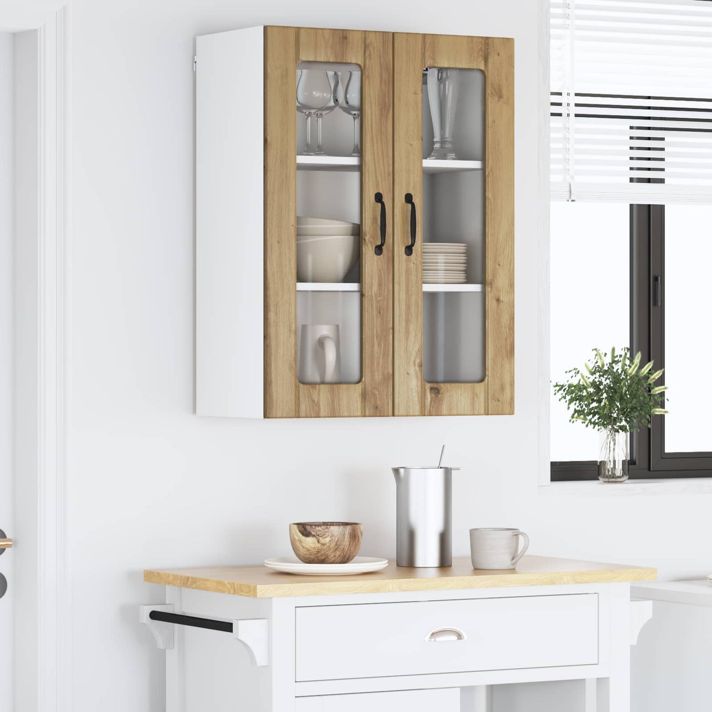 Vaatwasserpaneel Lucca Artisanaal eiken 60 x 31 x 80 cm is nu te koop bij PeponiXL, paradijselijk wonen!