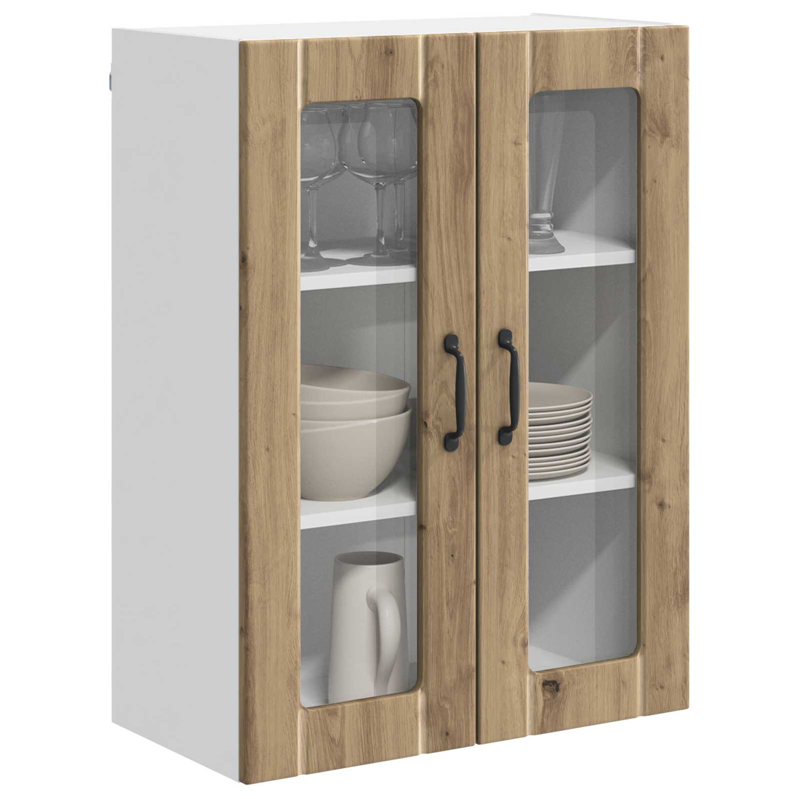 Vaatwasserpaneel Lucca Artisanaal eiken 60 x 31 x 80 cm is nu te koop bij PeponiXL, paradijselijk wonen!