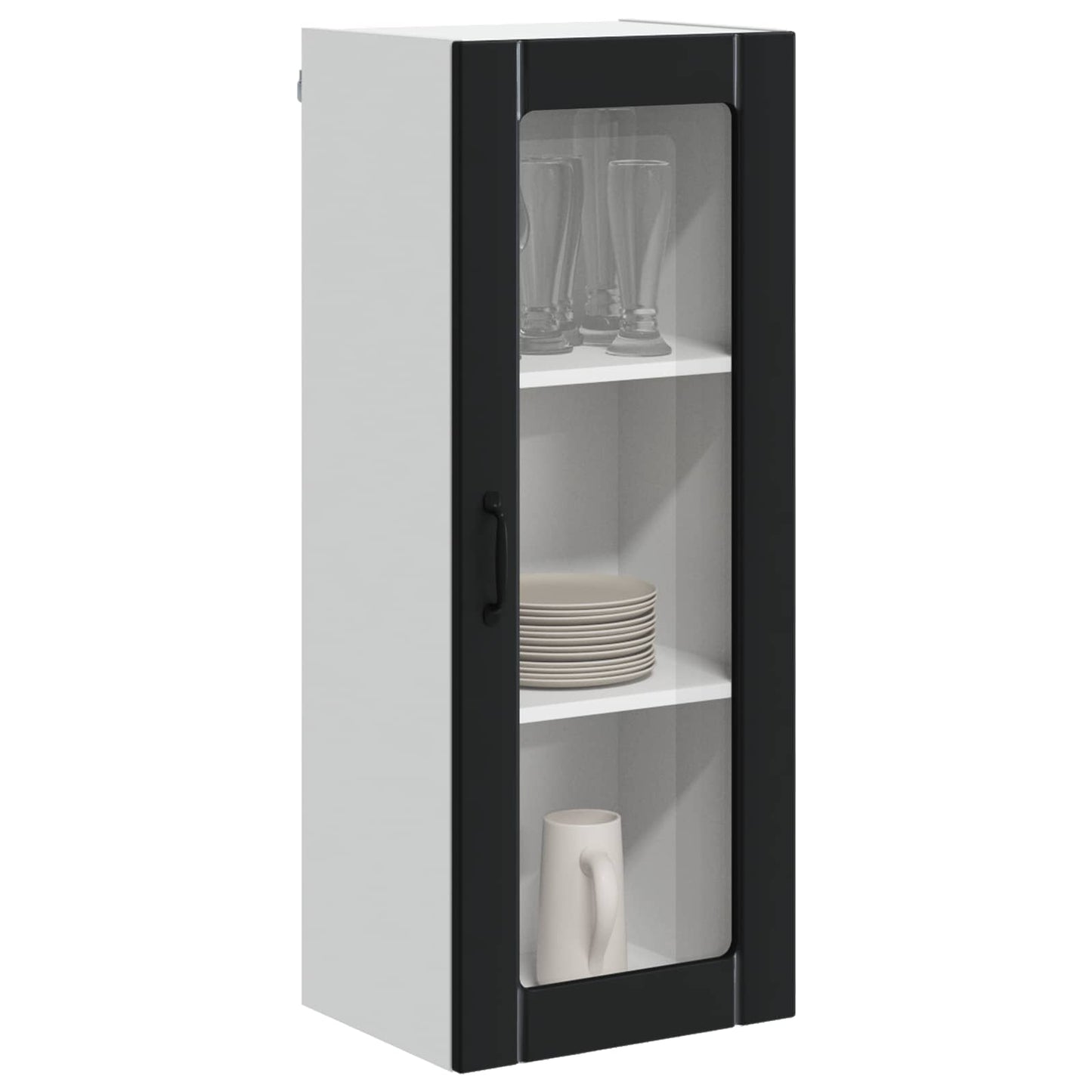 Vaatwasserpaneel Lucca Zwart 40 x 31 x 100 cm Bewerkt hout is nu te koop bij PeponiXL, paradijselijk wonen!