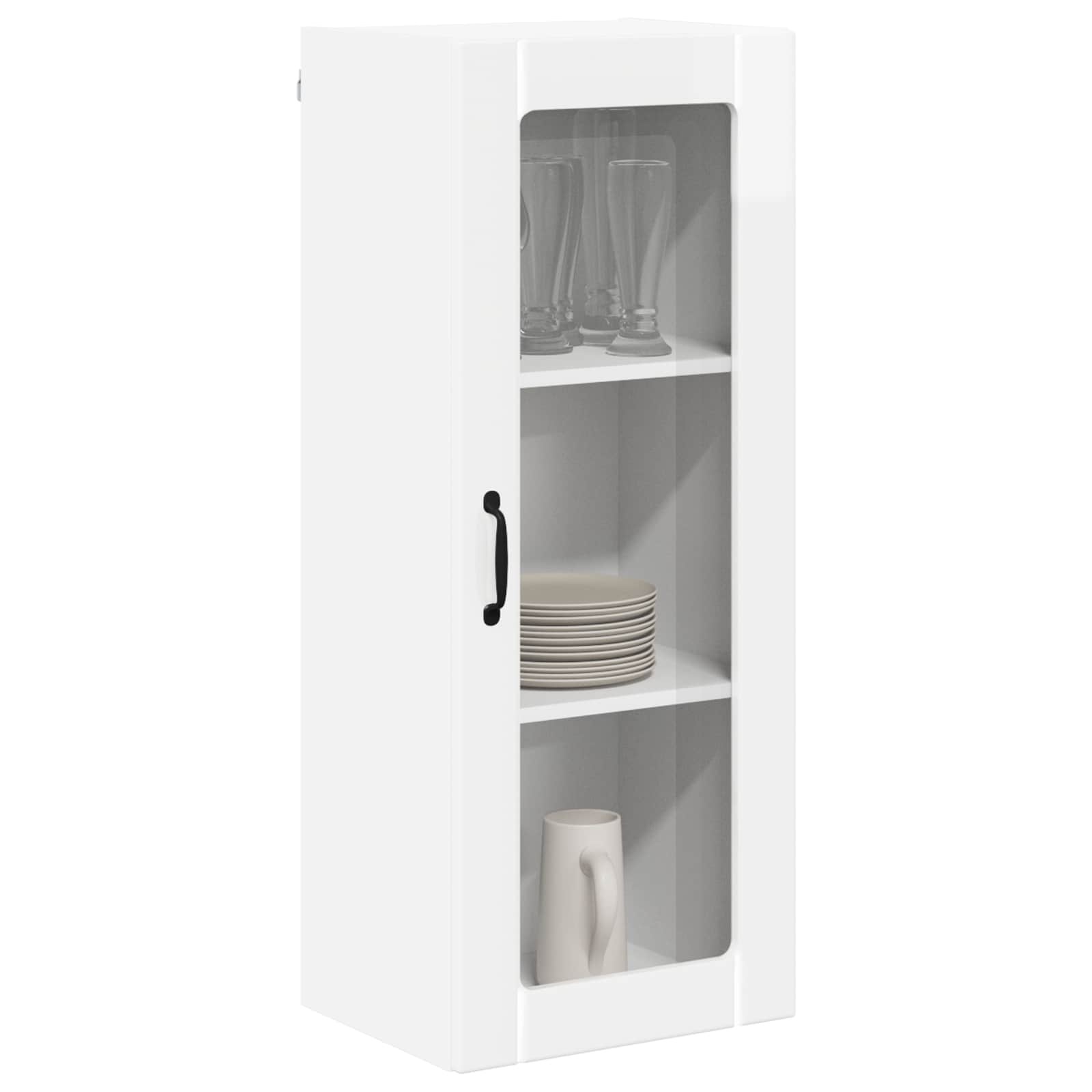 Vaatwasserpaneel Lucca Hoogglans Wit 40 x 31 x 100 cm is nu te koop bij PeponiXL, paradijselijk wonen!
