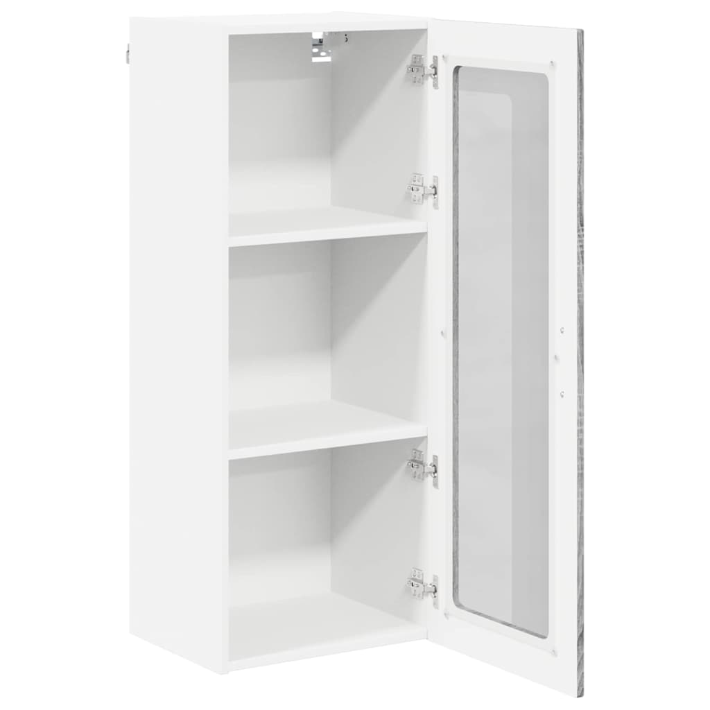 Keukenkast Grijs Sonoma 40 x 31 x 100 cm Bewerkt hout is nu te koop bij PeponiXL, paradijselijk wonen!