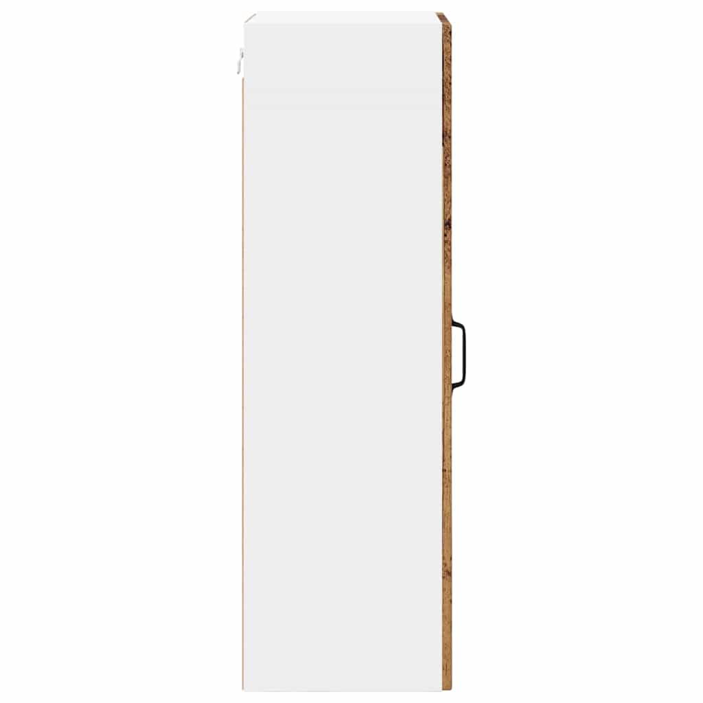 Keukenkast Oudhout 40 x 31 x 100 cm Bewerkt hout is nu te koop bij PeponiXL, paradijselijk wonen!