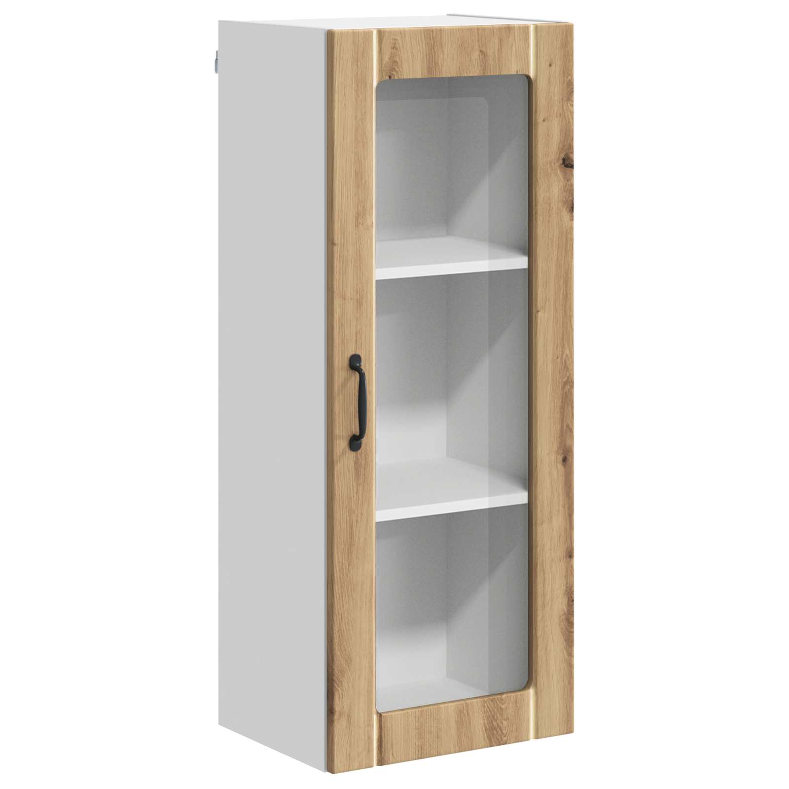 Keukenkast Artisan Eiken 40 x 31 x 100 cm Bewerkt hout is nu te koop bij PeponiXL, paradijselijk wonen!