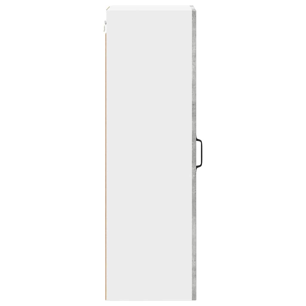 Keukenkast Beton Grijs 30 x 31 x 100 cm Bewerkt hout is nu te koop bij PeponiXL, paradijselijk wonen!