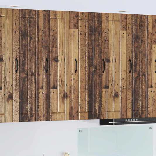 Vaatwasserpaneel Lucca Oud hout 30 x 31 x 100 cm Bewerkt hout is nu te koop bij PeponiXL, paradijselijk wonen!