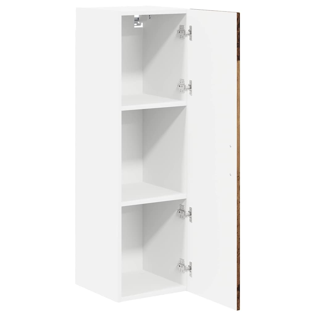 Keukenkast Oudhout 30 x 31 x 100 cm Bewerkt hout is nu te koop bij PeponiXL, paradijselijk wonen!