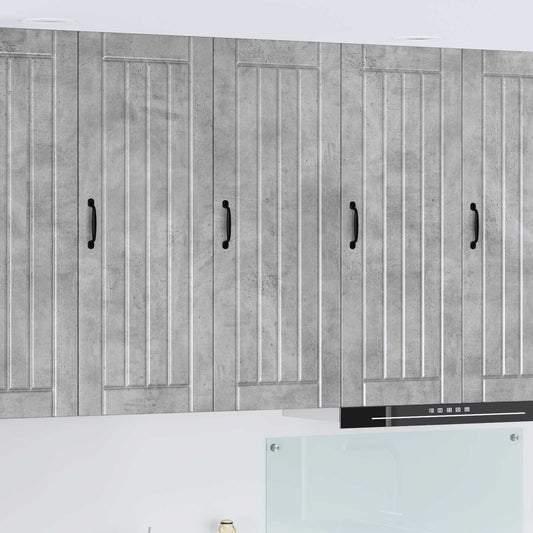 Vaatwasserpaneel Lucca Betongrijs 40 x 31 x 100 cm Bewerkt hout is nu te koop bij PeponiXL, paradijselijk wonen!