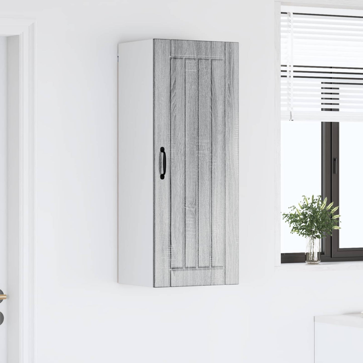 Keukenkast Grijs Sonoma 40 x 31 x 100 cm Bewerkt hout is nu te koop bij PeponiXL, paradijselijk wonen!