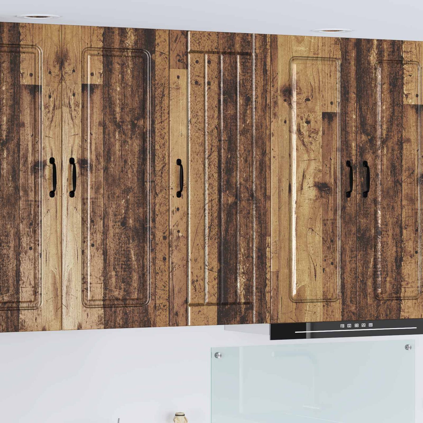 Keukenkast Oudhout 40 x 31 x 100 cm Bewerkt hout is nu te koop bij PeponiXL, paradijselijk wonen!