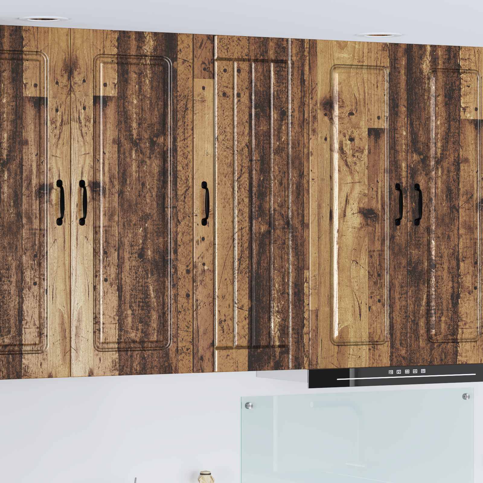 Keukenkast Oudhout 40 x 31 x 100 cm Bewerkt hout is nu te koop bij PeponiXL, paradijselijk wonen!