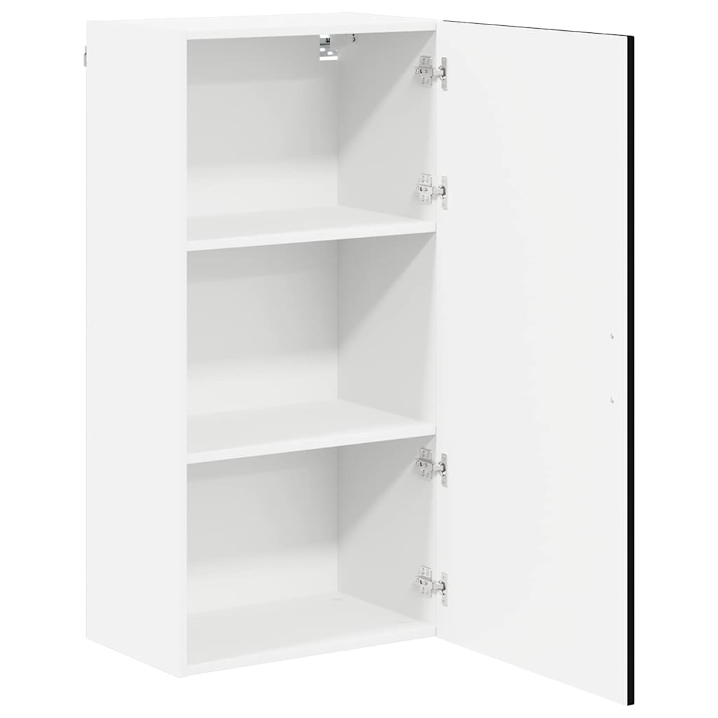 Keukenkast Zwart 50 x 31 x 100 cm Bewerkt hout is nu te koop bij PeponiXL, paradijselijk wonen!