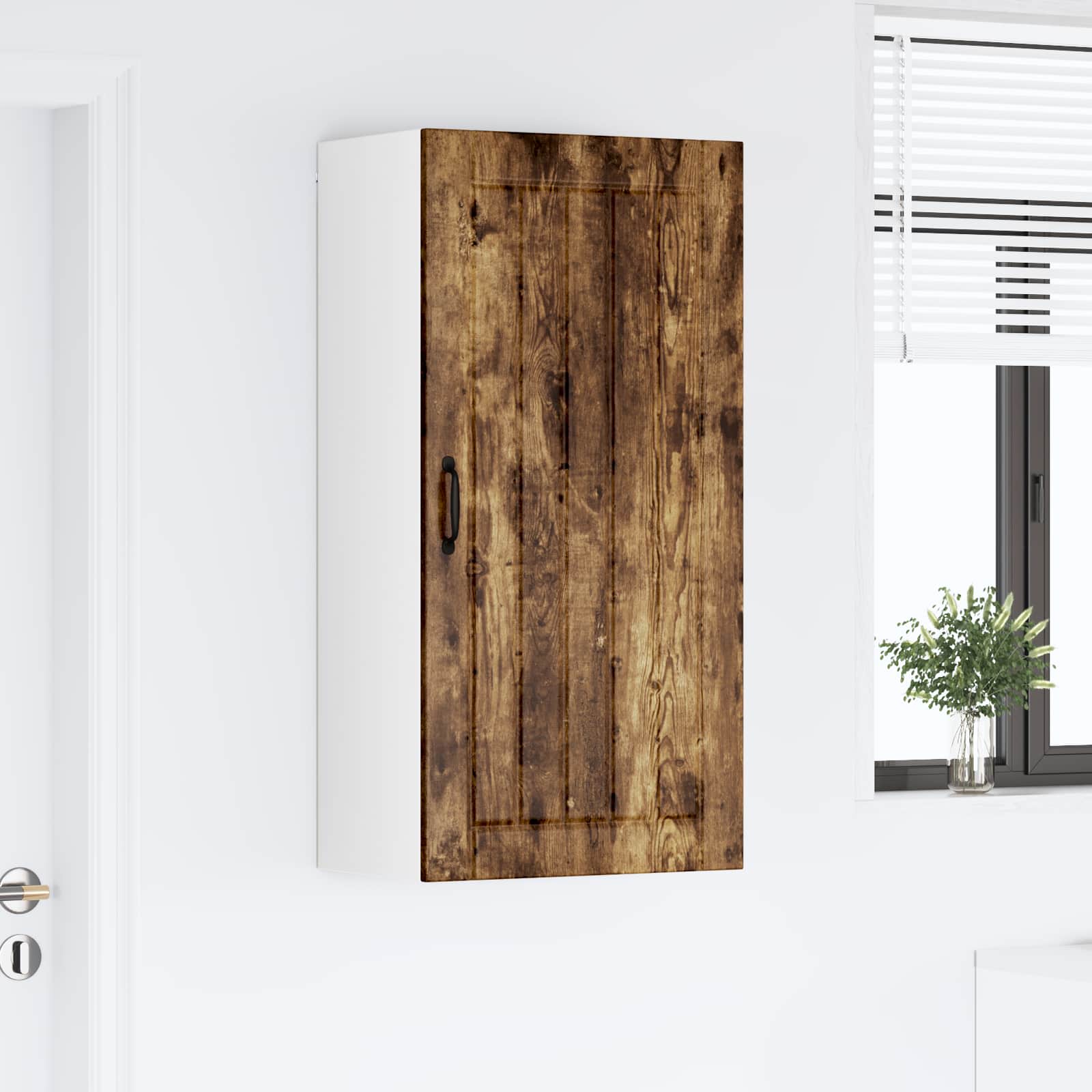 Vaatwasserpaneel Lucca Gerookt eiken 50 x 31 x 100 cm is nu te koop bij PeponiXL, paradijselijk wonen!