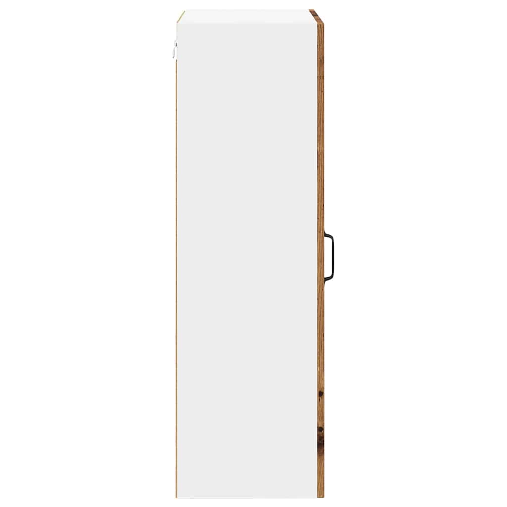 Keukenkast Oudhout 50 x 31 x 100 cm Bewerkt hout is nu te koop bij PeponiXL, paradijselijk wonen!