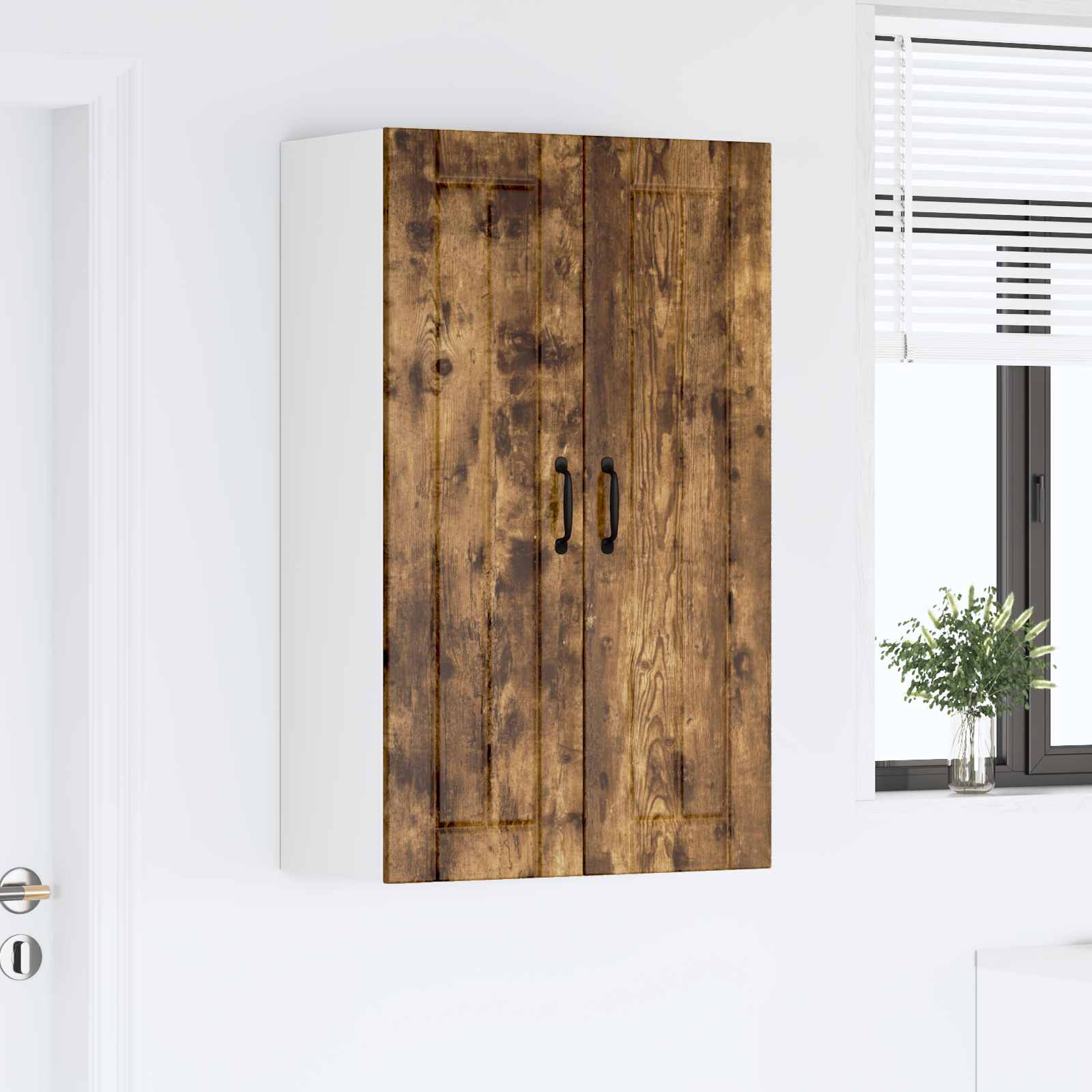 Vaatwasserpaneel Lucca Gerookt eiken 60 x 31 x 100 cm is nu te koop bij PeponiXL, paradijselijk wonen!