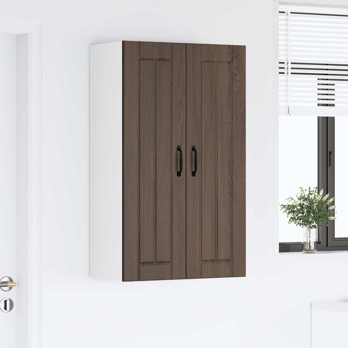 Vaatwasserpaneel Lucca Bruin eiken 60 x 31 x 100 cm is nu te koop bij PeponiXL, paradijselijk wonen!