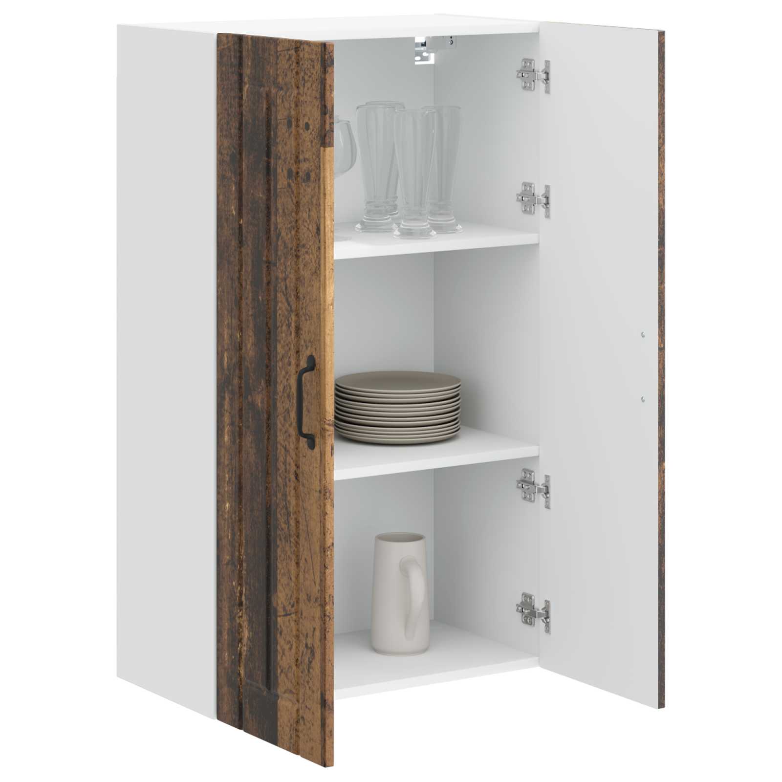Vaatwasserpaneel Lucca Oud hout 60 x 31 x 100 cm Bewerkt hout is nu te koop bij PeponiXL, paradijselijk wonen!