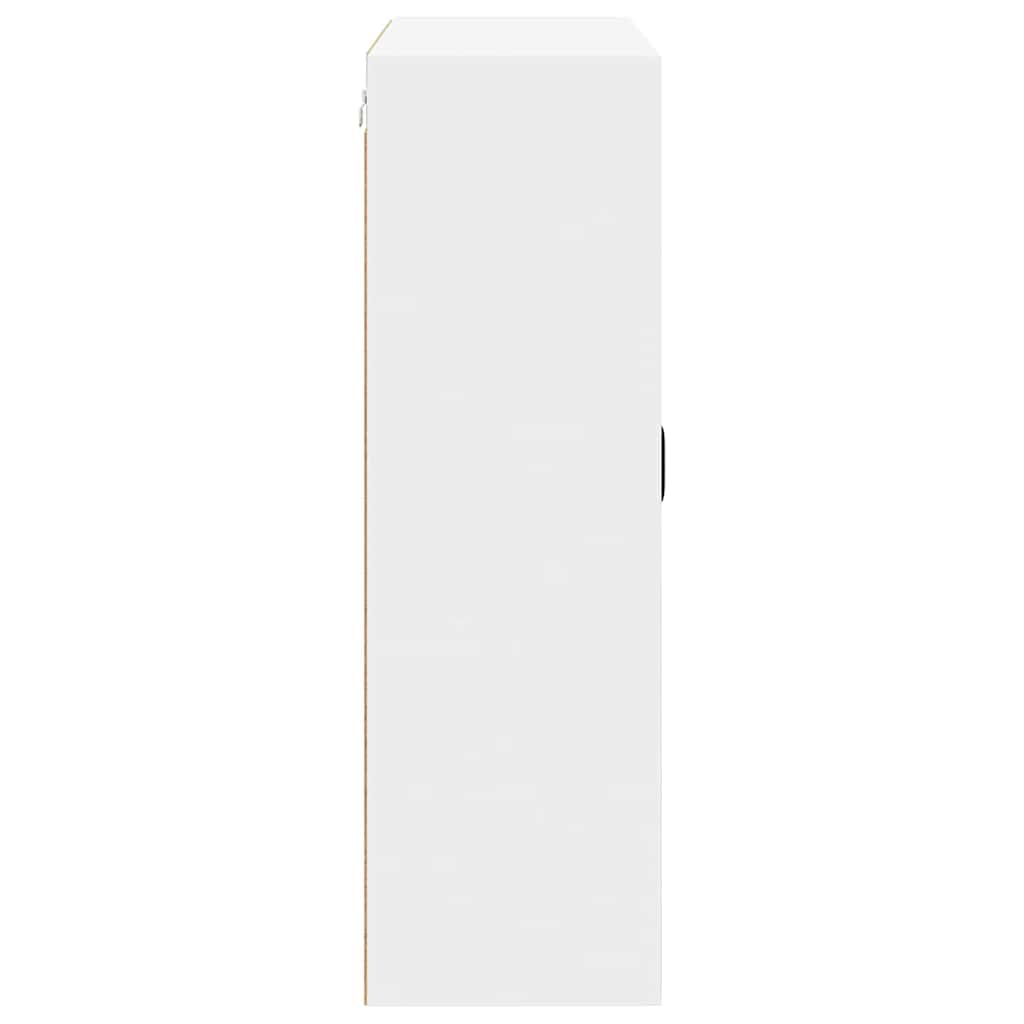 Keukenkast Wit 80 x 31 x 100 cm Bewerkt hout is nu te koop bij PeponiXL, paradijselijk wonen!