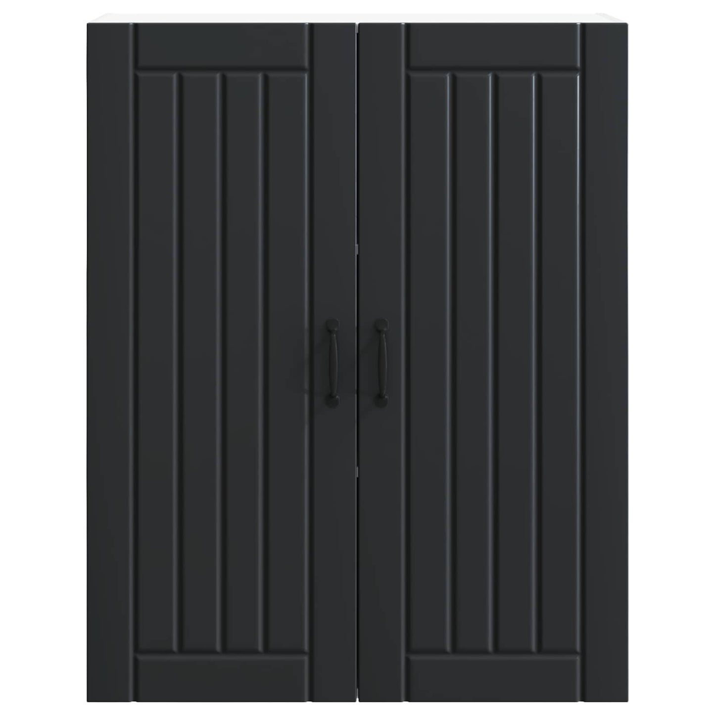 Vaatwasserpaneel Lucca Zwart 80 x 31 x 100 cm Bewerkt hout is nu te koop bij PeponiXL, paradijselijk wonen!