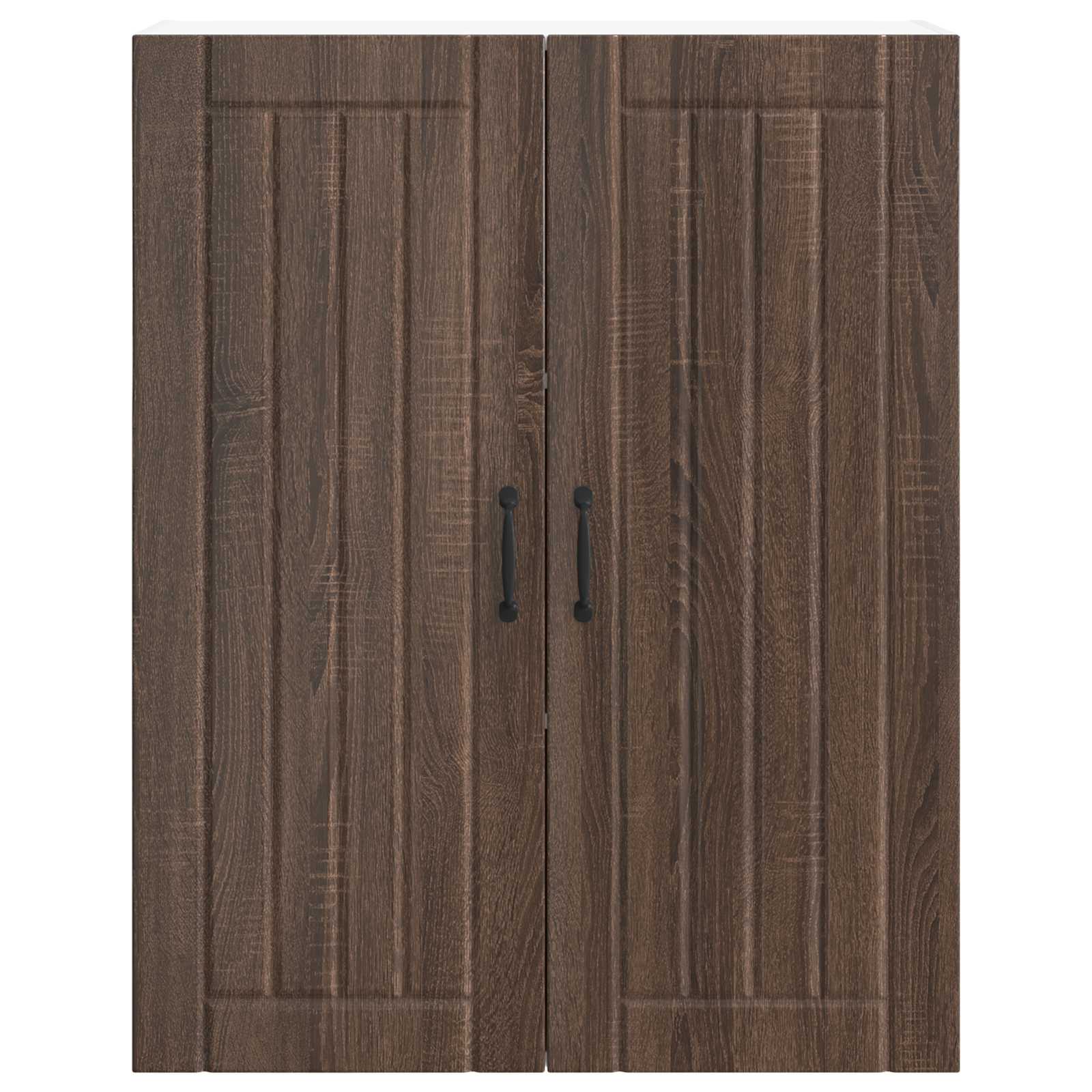 Keukenkast aan de muur Lucca Bruin eiken 80 x 31 x 100 cm is nu te koop bij PeponiXL, paradijselijk wonen!