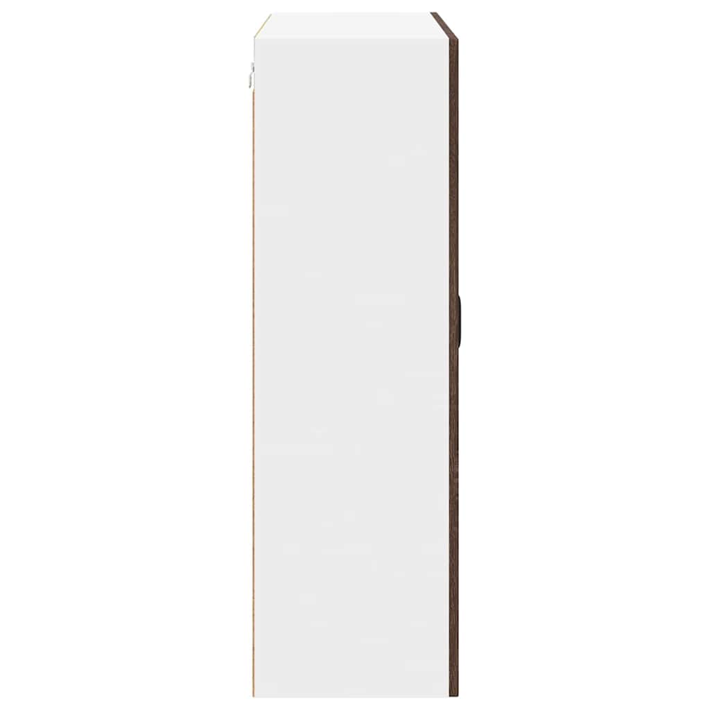 Keukenkast aan de muur Lucca Bruin eiken 80 x 31 x 100 cm is nu te koop bij PeponiXL, paradijselijk wonen!