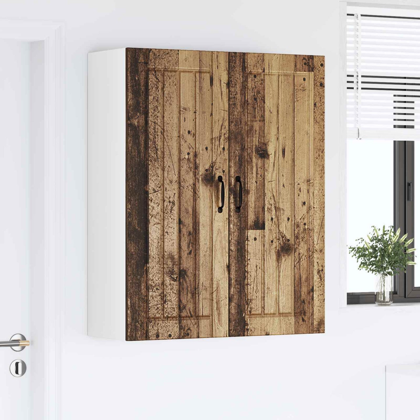 Vaatwasserpaneel Lucca Oud hout 80 x 31 x 100 cm Bewerkt hout is nu te koop bij PeponiXL, paradijselijk wonen!