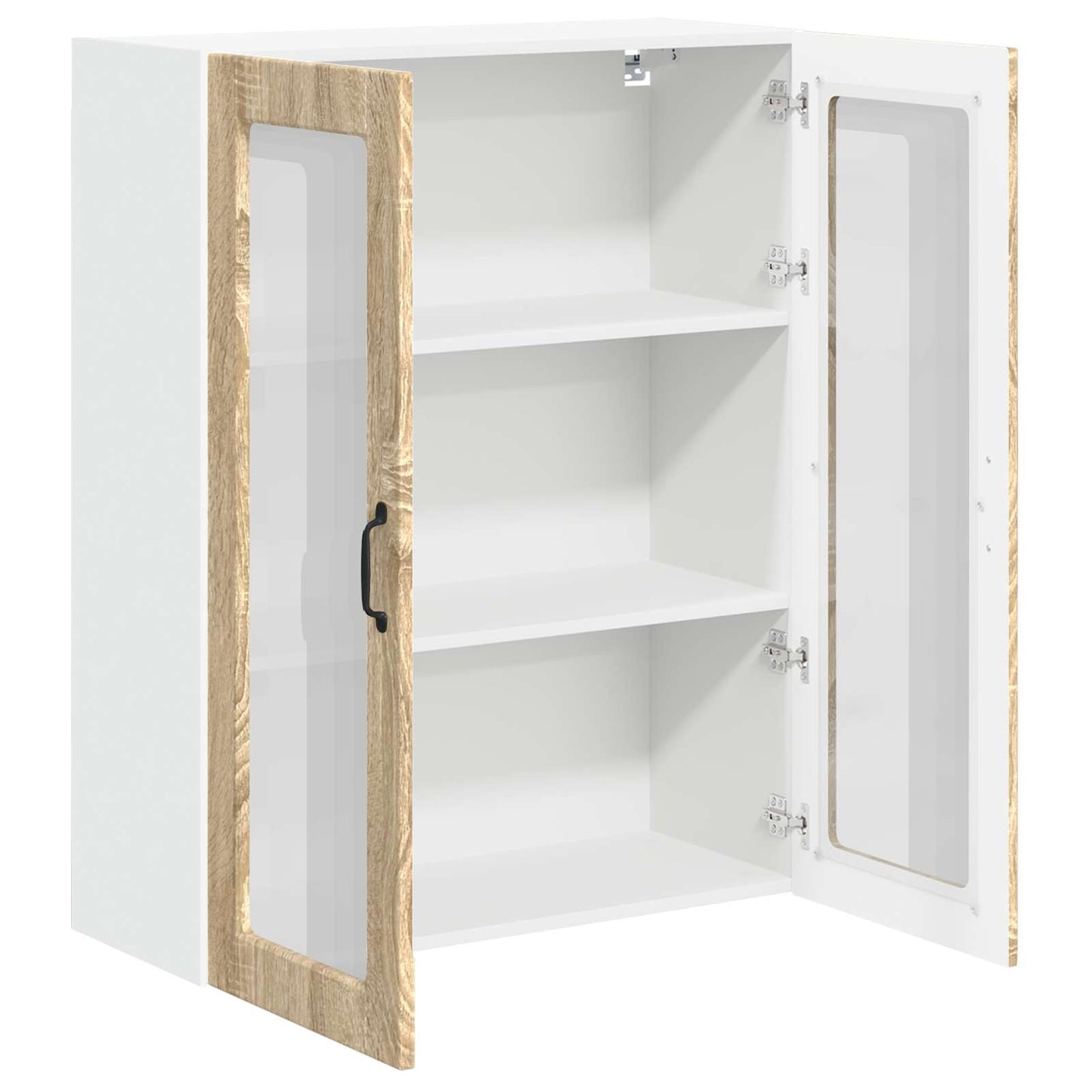 Keukenkast aan de muur Lucca Sonoma Eiken 80 x 31 x 100 cm is nu te koop bij PeponiXL, paradijselijk wonen!