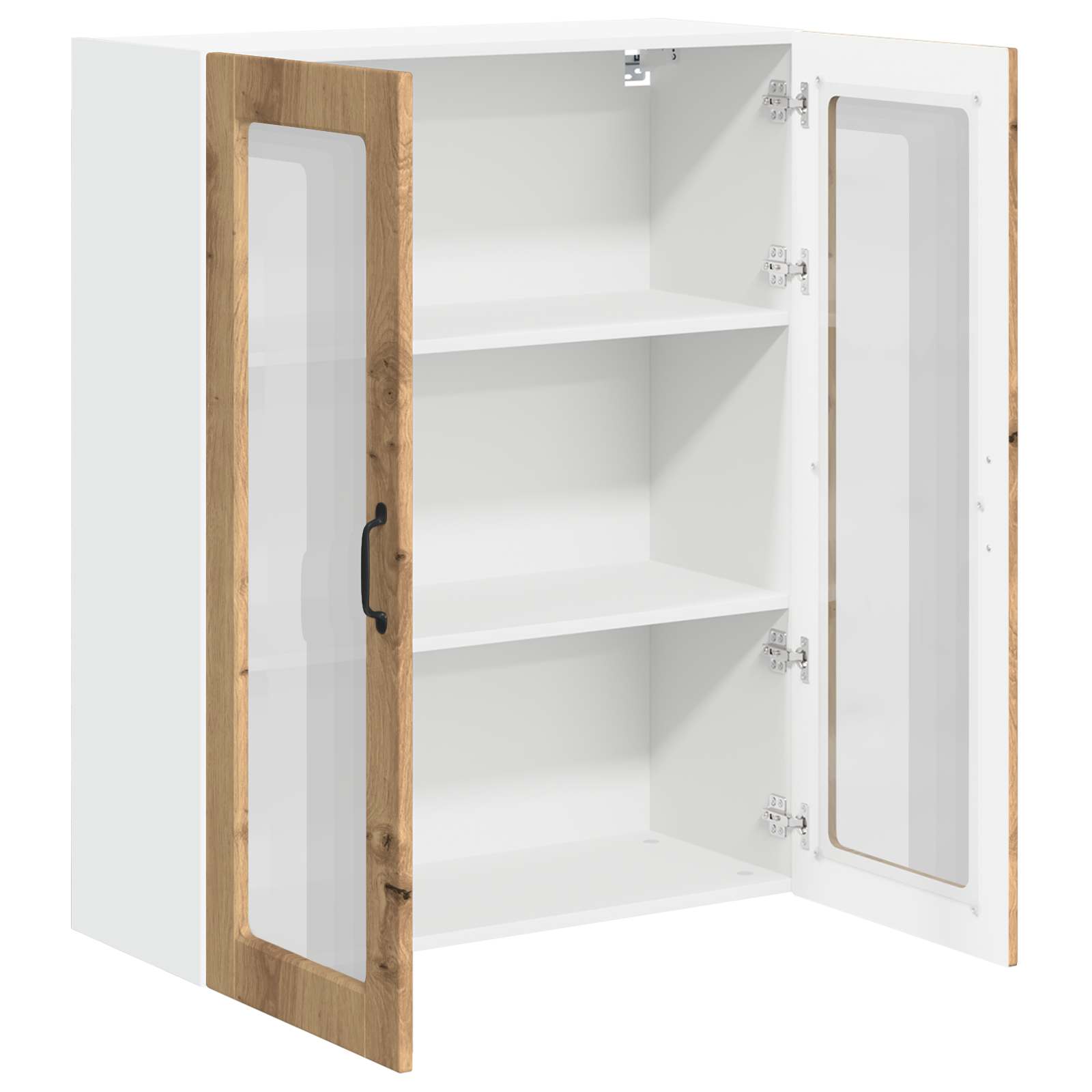 Keukenkast aan de muur Artisan Eiken 80 x 31 x 100 cm is nu te koop bij PeponiXL, paradijselijk wonen!