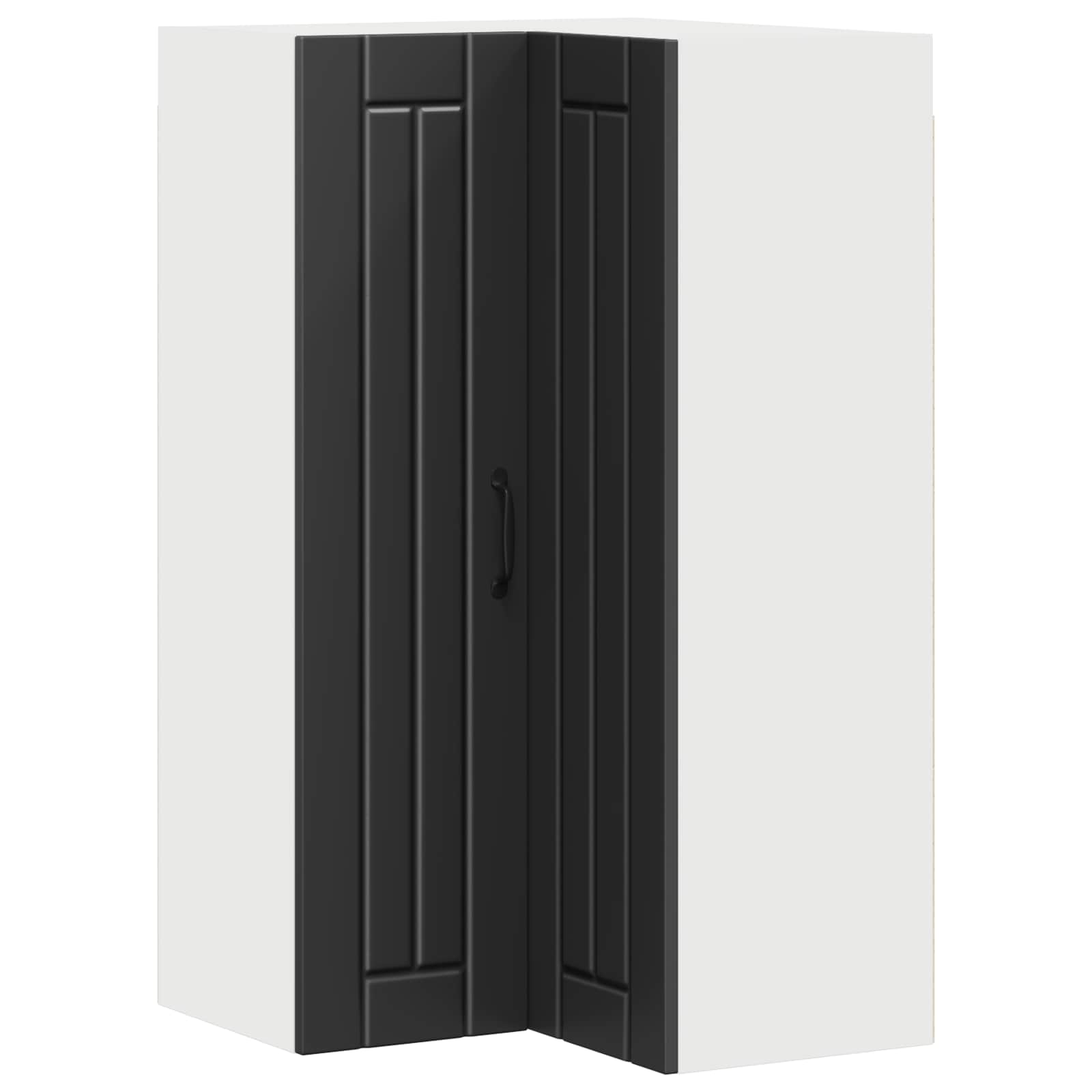 Vaatwasserpaneel Lucca Zwart 57 x 57 x 100 cm Bewerkt hout is nu te koop bij PeponiXL, paradijselijk wonen!