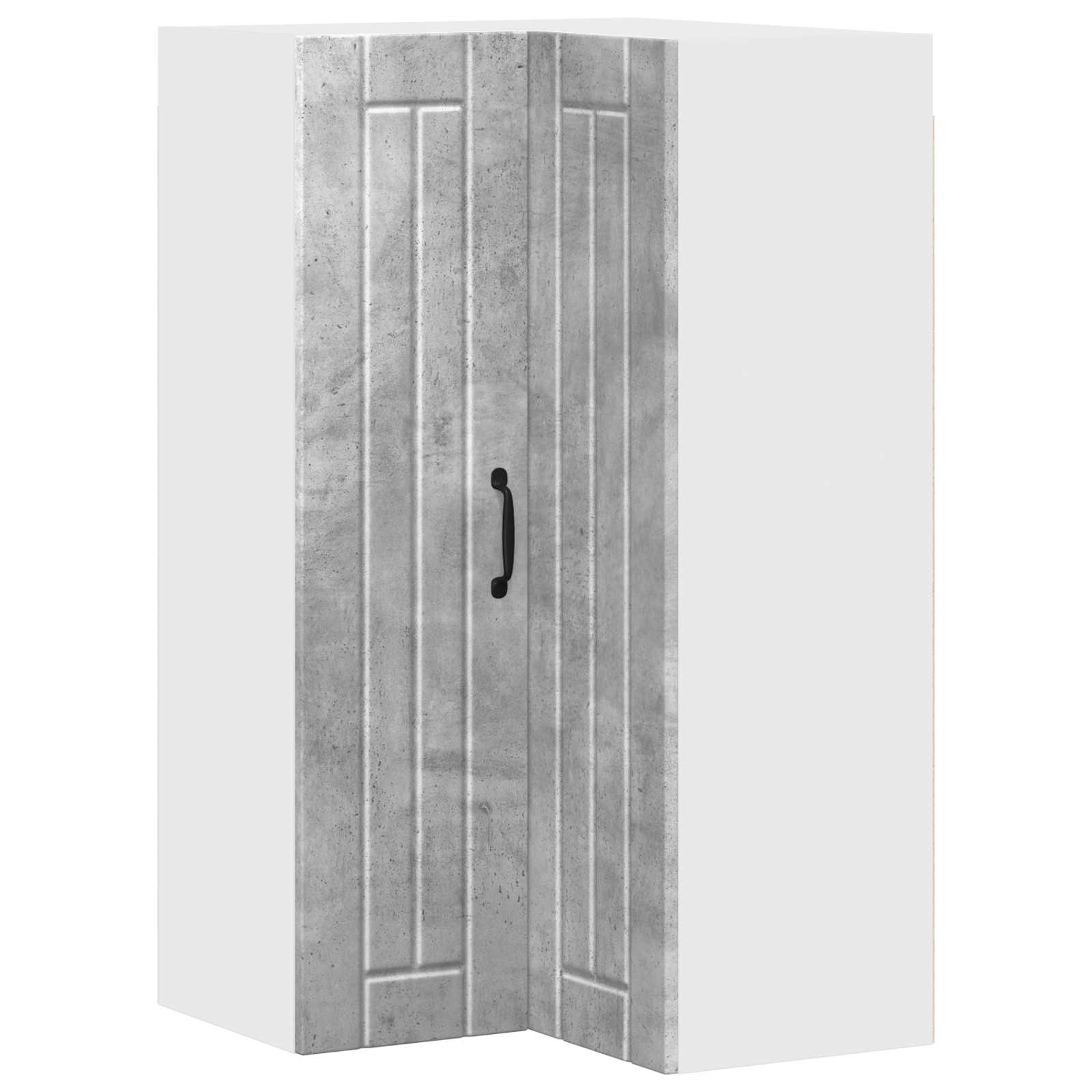 Keukenkast Beton Grijs 57 x 57 x 100 cm Bewerkt hout is nu te koop bij PeponiXL, paradijselijk wonen!