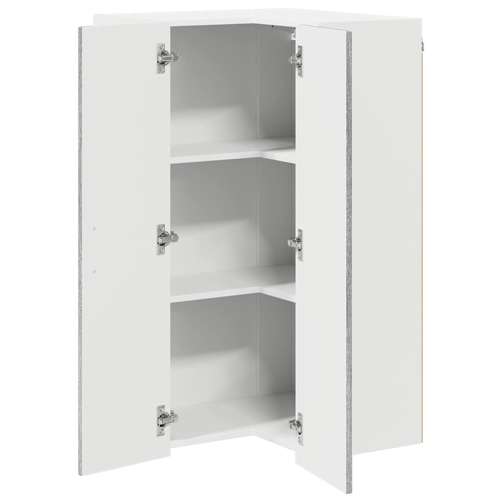 Keukenkast Grijs Sonoma 57 x 57 x 100 cm Bewerkt hout is nu te koop bij PeponiXL, paradijselijk wonen!