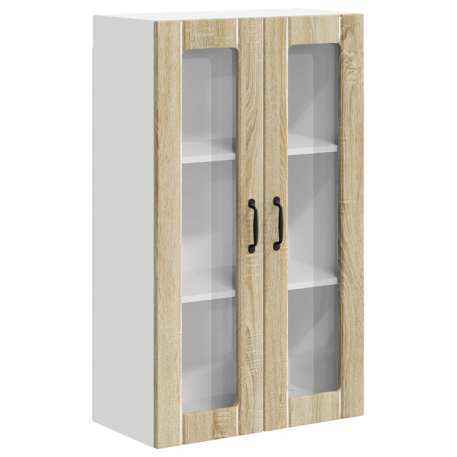 Keukenkast aan de muur Lucca Sonoma Eiken 60 x 31 x 100 cm is nu te koop bij PeponiXL, paradijselijk wonen!