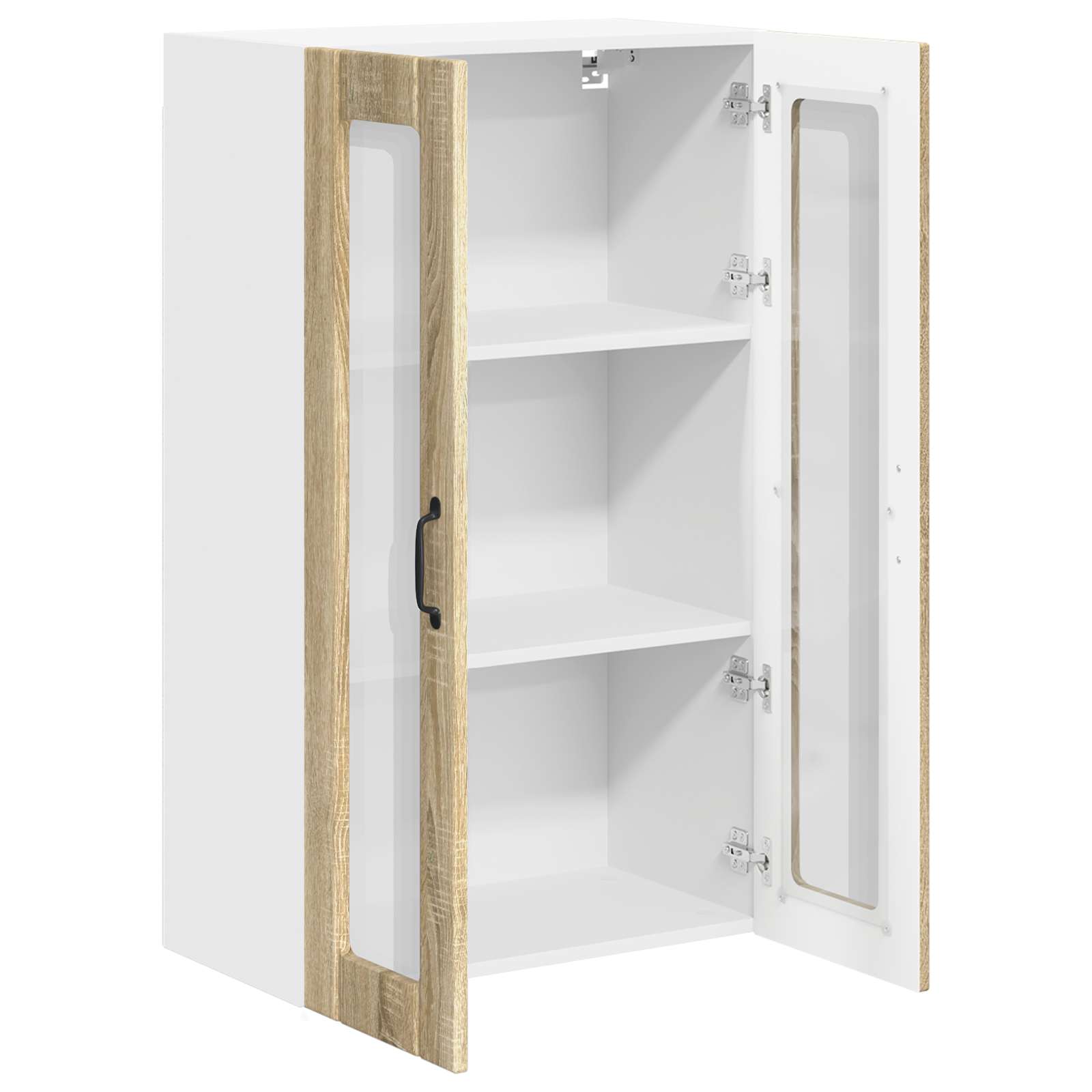 Keukenkast aan de muur Lucca Sonoma Eiken 60 x 31 x 100 cm is nu te koop bij PeponiXL, paradijselijk wonen!