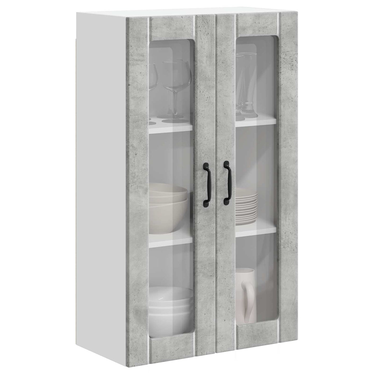 Keukenkast aan de muur Lucca Betongrijs 60 x 31 x 100 cm is nu te koop bij PeponiXL, paradijselijk wonen!