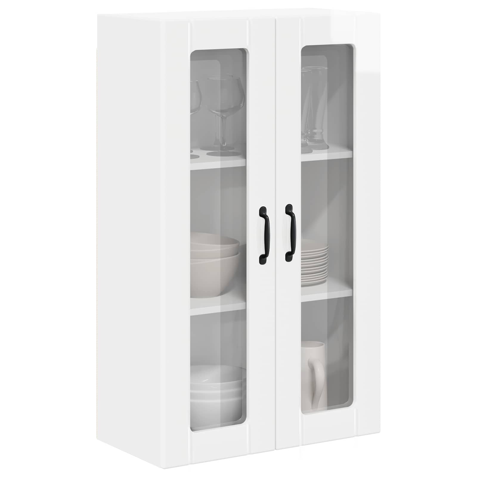 Keukenkast aan de muur Lucca Hoogglans Wit 60 x 31 x 100 cm is nu te koop bij PeponiXL, paradijselijk wonen!