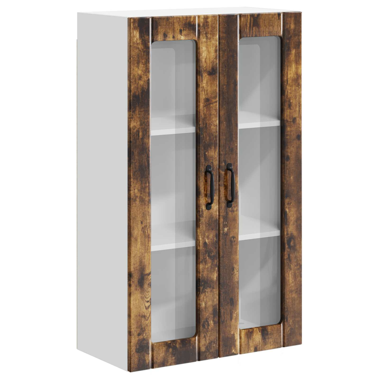 Keukenkast aan de muur Lucca Gerookt eiken 60 x 31 x 100 cm is nu te koop bij PeponiXL, paradijselijk wonen!