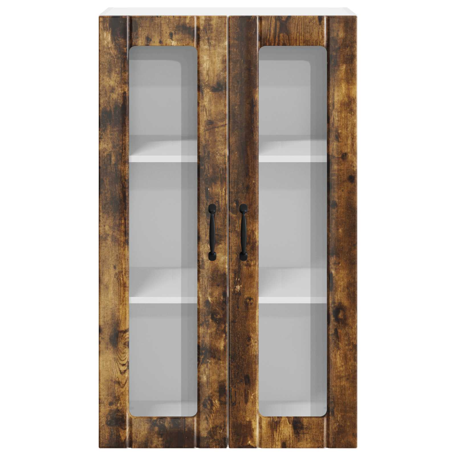 Keukenkast aan de muur Lucca Gerookt eiken 60 x 31 x 100 cm is nu te koop bij PeponiXL, paradijselijk wonen!