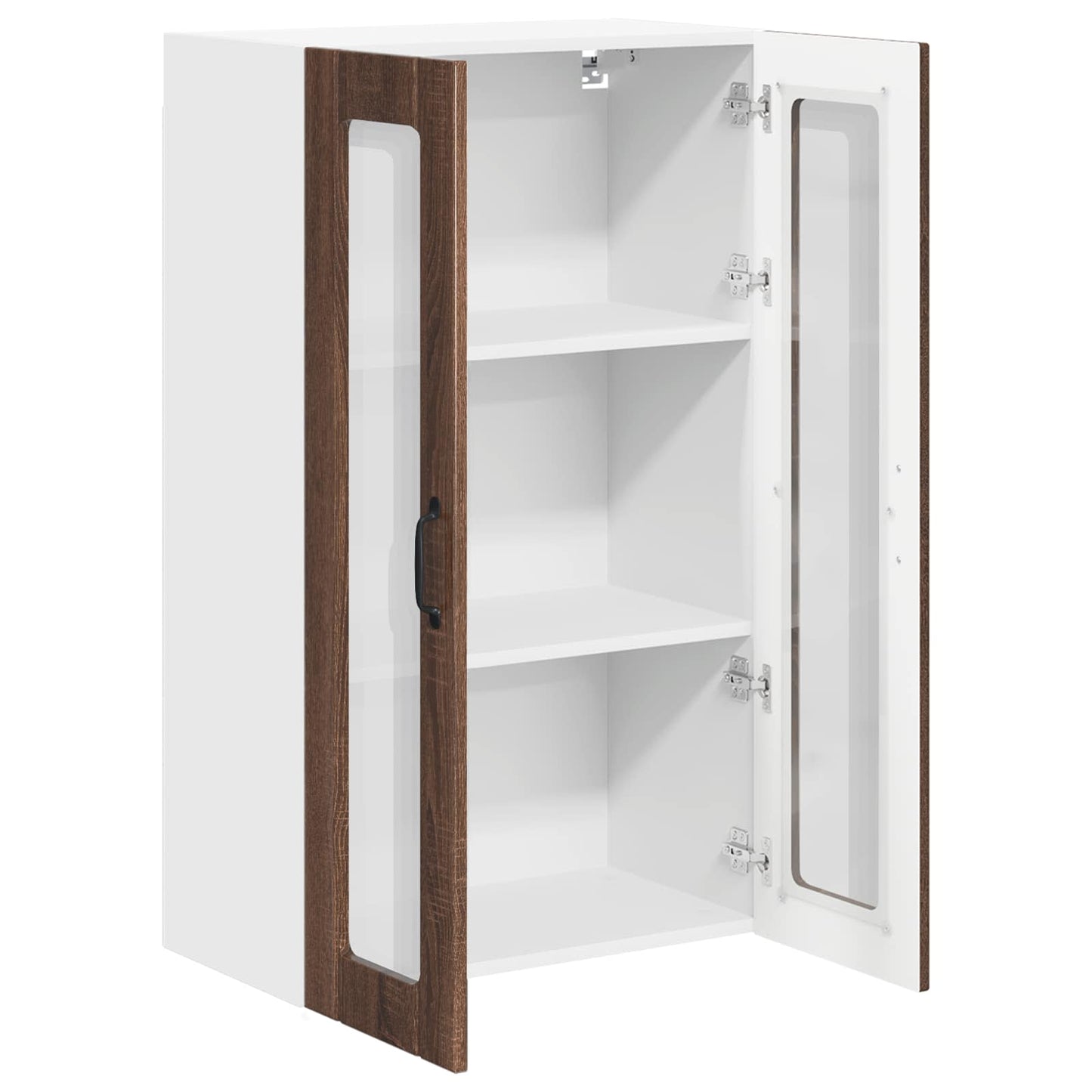 Keukenkast aan de muur Lucca Bruin eiken 60 x 31 x 100 cm is nu te koop bij PeponiXL, paradijselijk wonen!